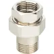 Разъемное соединение американка ВН 1/2" уплотнение под гайкой o-ring кольцо, никелированное Stout