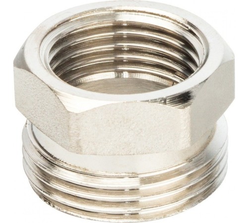 Разъемное соединение американка ВН 1/2" уплотнение под гайкой o-ring кольцо, никелированное Stout