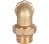 Разъемное угловое соединение "американка" ВН 2", уплотнение под гайкой o-ring кольцо Stout