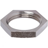 Контргайка 3/4", никелированная Stout