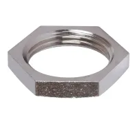 Контргайка 3/4", никелированная Stout