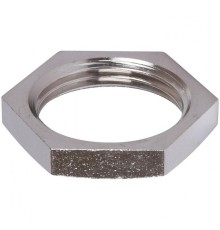 Контргайка 3/4", никелированная Stout