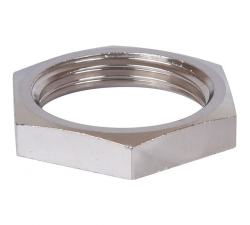 Контргайка 3/4", никелированная Stout Контргайка 3/4", никелированная Stout