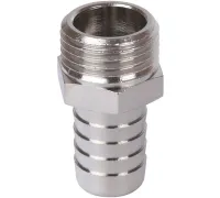 Штуцер НР 1/2"x16, никелированный Stout