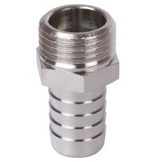 Штуцер НР 1/2"x16, никелированный Stout