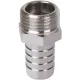 Штуцер НР 1/2"x16, никелированный Stout