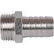 Штуцер НР 1/2"x16, никелированный Stout