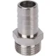 Штуцер НР 1/2"x16, никелированный Stout