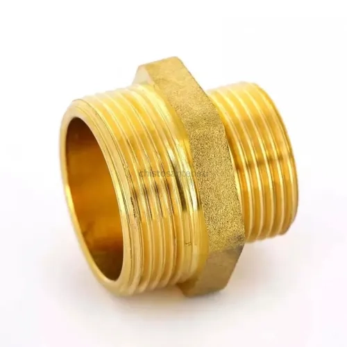 Ниппель НН 3/8"x1/4" TIM (Латунный) (ТИМ)