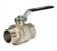 Кран шаровой полнопроходной ВР/НР 1 1/2", ручка рычаг Stout