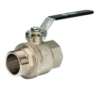 Кран шаровой полнопроходной ВР/НР 1 1/2", ручка рычаг Stout