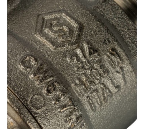 Кран шаровой полнопроходной НР/НР 3/4", ручка рычаг Stout