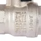Кран шаровой стандартнопроходной ВР/ВР 1/2", ручка бабочка Stout