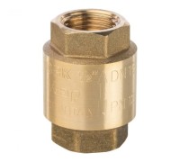 Клапан обратный пружинный муфтовый 1/2" с пластиковым седлом Stout