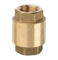 Клапан обратный пружинный муфтовый 1/2" с пластиковым седлом Stout