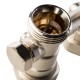 Узел нижнего подключения радиатора для однотрубной системы 3/4", прямой Stout