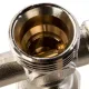 Узел нижнего подключения радиатора для однотрубной системы 3/4", прямой Stout