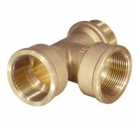 Тройник Латунный ВВН 1/2" TIM (ТИМ)