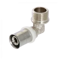 Угольник пресс с наружной резьбой 16х1/2" Valtec