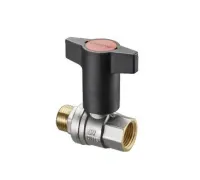 Кран шаровый 2" НВ маховик пластмассовый Optibal Oventrop