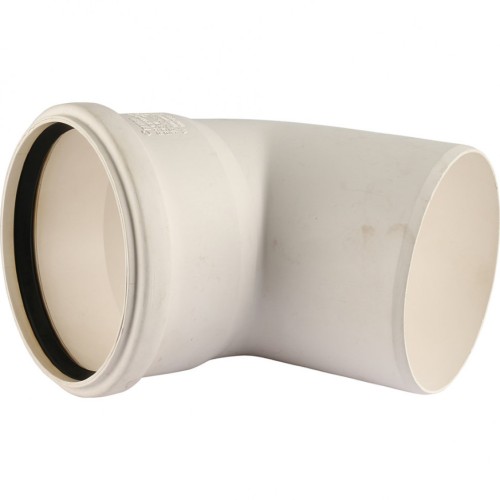 Отвод канализационный Raupiano Plus 110х67° REHAU (РЕХАУ - 11234541001)