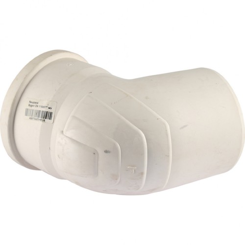 Отвод канализационный Raupiano Plus 110х67° REHAU (РЕХАУ - 11234541001)