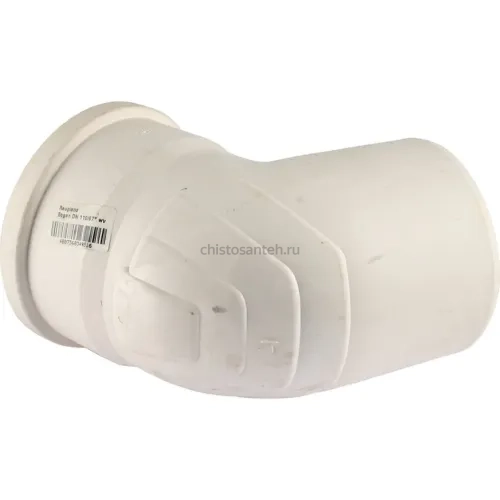 Отвод канализационный Raupiano Plus 110х67° REHAU (РЕХАУ - 11234541001)