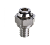 Переходник РЕХАУ НГ 20 3/4 никелированная DZR латунь на евроконус