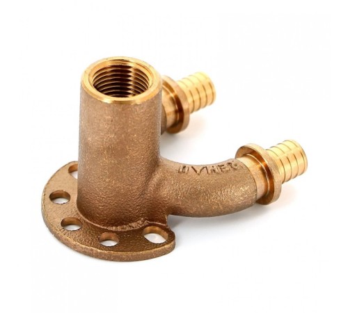 Угольник настенный с внутренней резьбой 16-Rp 1/2-16 RX+ REHAU (РЕХАУ - 14562701001)