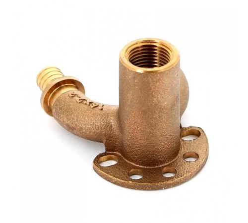 Угольник настенный с внутренней резьбой 16-Rp 1/2-16 RX+ REHAU (РЕХАУ - 14562701001)