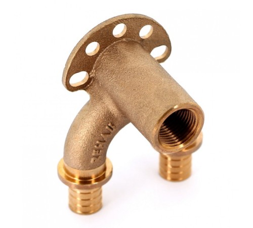 Угольник настенный с внутренней резьбой 20-Rp 1/2-20 RX+ REHAU (РЕХАУ - 14562711001)