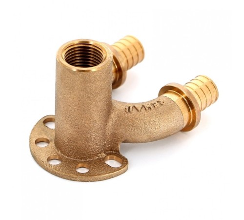 Угольник настенный с внутренней резьбой 20-Rp 1/2-20 RX+ REHAU (РЕХАУ - 14562711001)