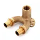 Угольник настенный с внутренней резьбой 20-Rp 1/2-20 RX+ REHAU (РЕХАУ - 14562711001)
