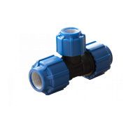 Тройник переходной 40x32x40 ПНД Политэк