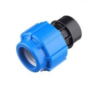 Муфта с внутренней резьбой 32x1 1/4" ПНД Политэк