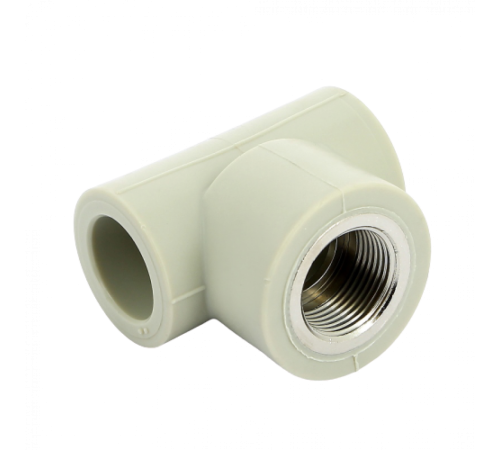 Тройник PPR с внутренней резьбой 25x1/2" FV-Plast Тройник PPR с внутренней резьбой 25x1/2" FV-Plast