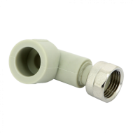 Угольник PPR с накидной гайкой 20x1/2" FV-Plast
