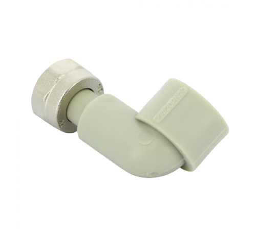Угольник PPR с накидной гайкой 20x1/2" FV-Plast Угольник PPR с накидной гайкой 20x1/2" FV-Plast