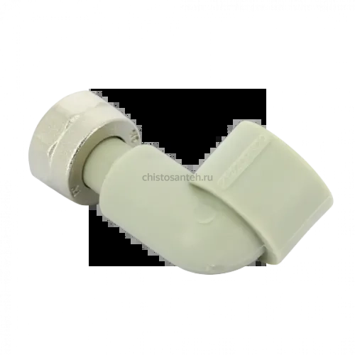 Угольник PPR с накидной гайкой 20x1/2" FV-Plast