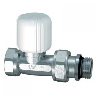 Вентиль регулирующий прямой 1/2", хромированный FAR