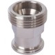Разъемное соединение с плоским уплотнением 3/4", никелированное Stout