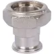 Разъемное соединение с плоским уплотнением 3/4", никелированное Stout