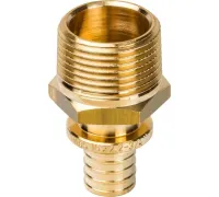 Переходник с наружной резьбой 16xR 3/4" для труб из сшитого полиэтилена Stout