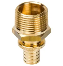 Переходник с наружной резьбой 16xR 3/4" для труб из сшитого полиэтилена Stout