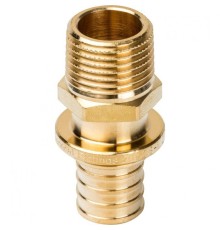 Переходник с наружной резьбой 20xR 1/2" для труб из сшитого полиэтилена Stout