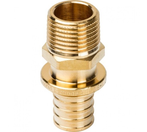 Переходник с наружной резьбой 20xR 1/2" для труб из сшитого полиэтилена Stout