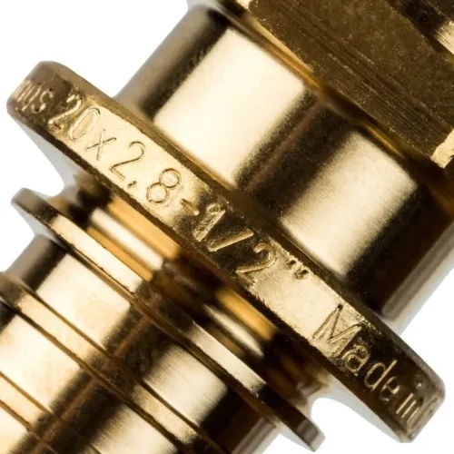 Переходник с наружной резьбой 20xR 1/2" для труб из сшитого полиэтилена Stout