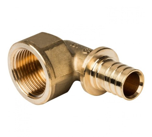 Угольник-переходник с внутренней резьбой 25xG 3/4" для труб из сшитого полиэтилена Stout