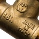 Тройник переходной 20x20x16 для труб из сшитого полиэтилена Stout