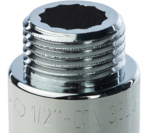 Удлинитель 1/2"x100 хромированный Stout